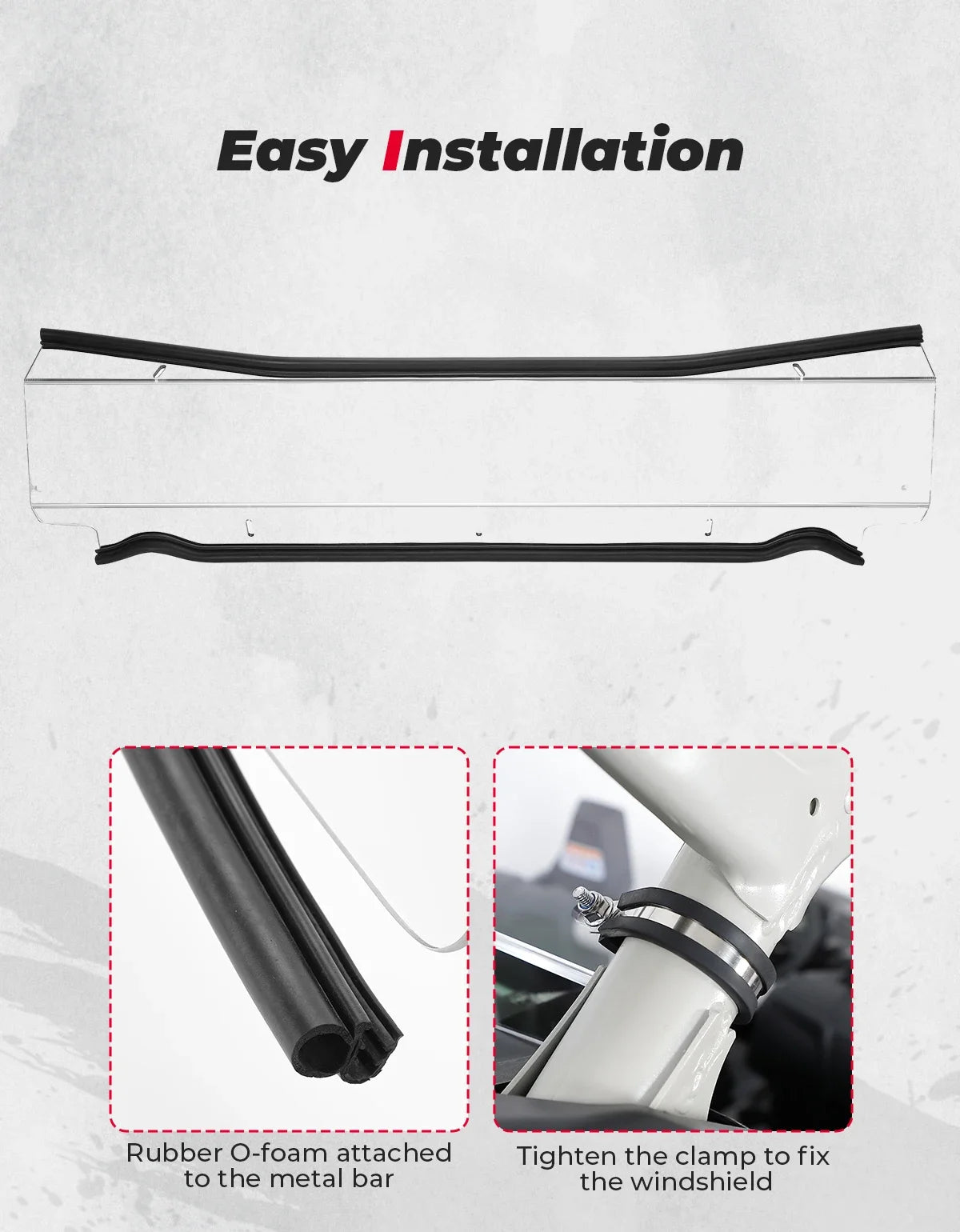 Upgraded Sealed Rear Windshield Back Window for Can-Am Maverick X3 (2017–2026)