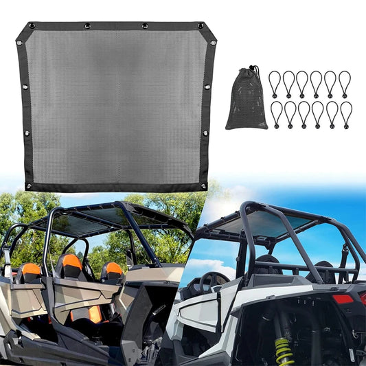 Heavy-Duty Mesh Sunshade Top with UV Protection for Polaris RZR Pro XP (2020–2022)