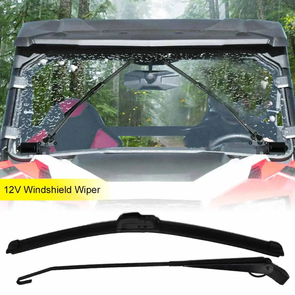 12V Electric Windshield Wiper Motor Kit for UTV & SXS