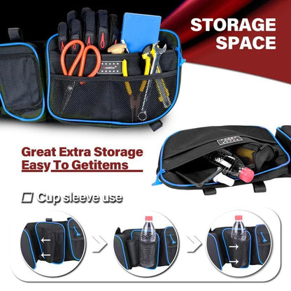 Front Upper Door Bags with Removable Knee Pads for Can-Am Maverick X3 (2017–2026)