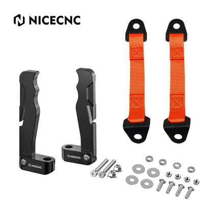 NICECNC Door Limit Straps & Handle Kit for Can-Am Maverick X3 (2017–2022)
