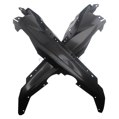 Rear Fascia Fender Guard Covers, Matte Black (Pair) for Can-Am Maverick X3 (2017–2024)