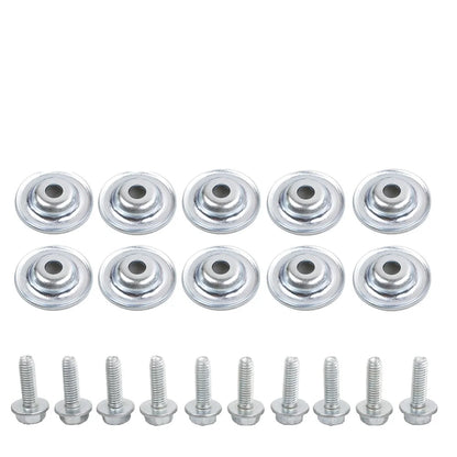 Skid Plate Washer and Bolt Kit, 10-Piece for Polaris RZR 570, RZR 900 & RZR XP 1000