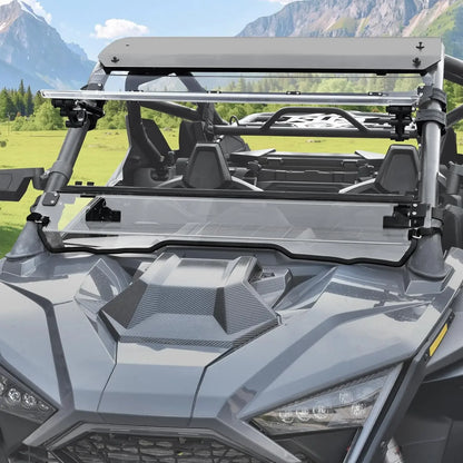 3-in-1 Flip-Up Hard Coated Polycarbonate Windshield for Polaris RZR Pro XP (2020–2024)