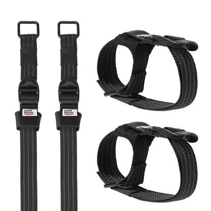 KEMIMOTO Shovel Holder Roll Bar Straps (4-Pack) for UTV & SXS