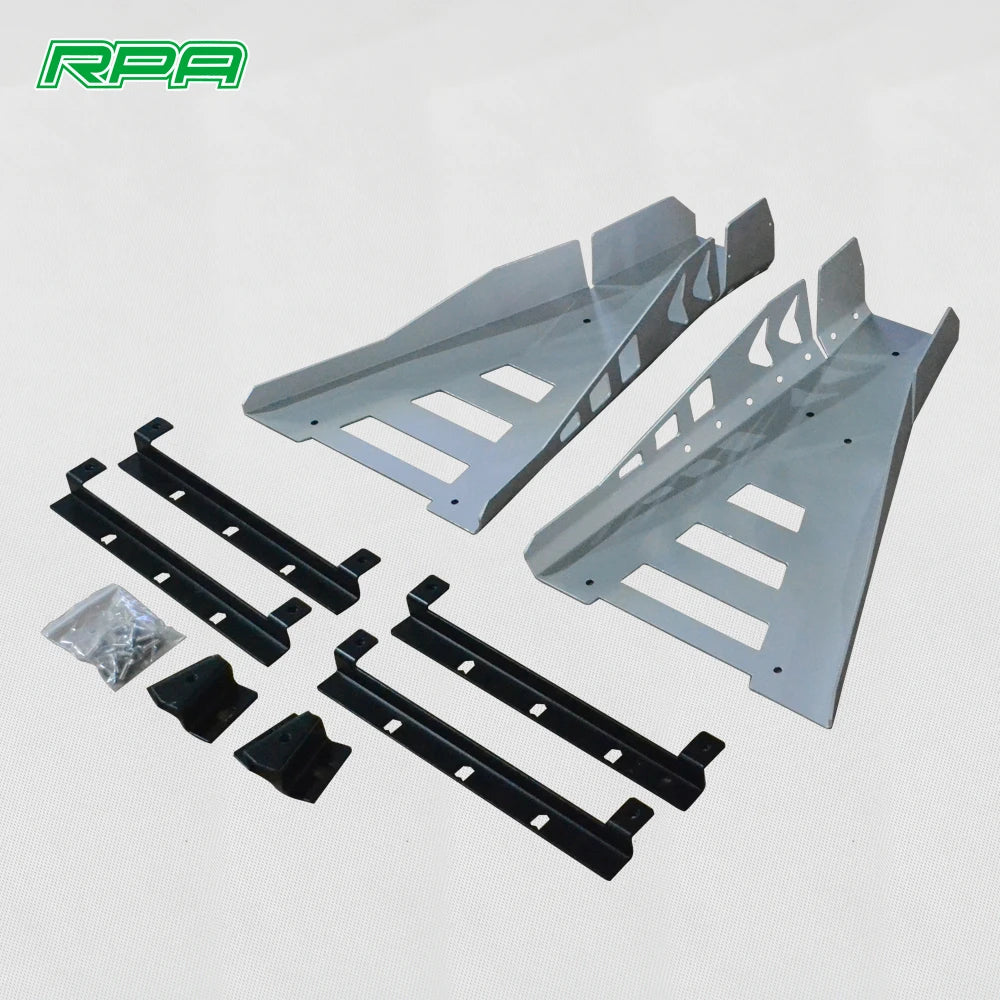 Front A-Arm Guard Skid Plates for Polaris RZR XP 1000 (2014–2023)