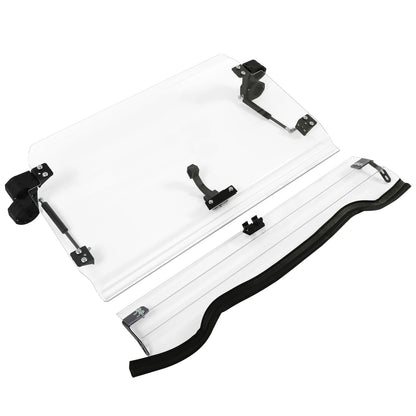 2-in-1 Flip-Up Split Full Windshield for Polaris RZR XP 1000 & RZR 900