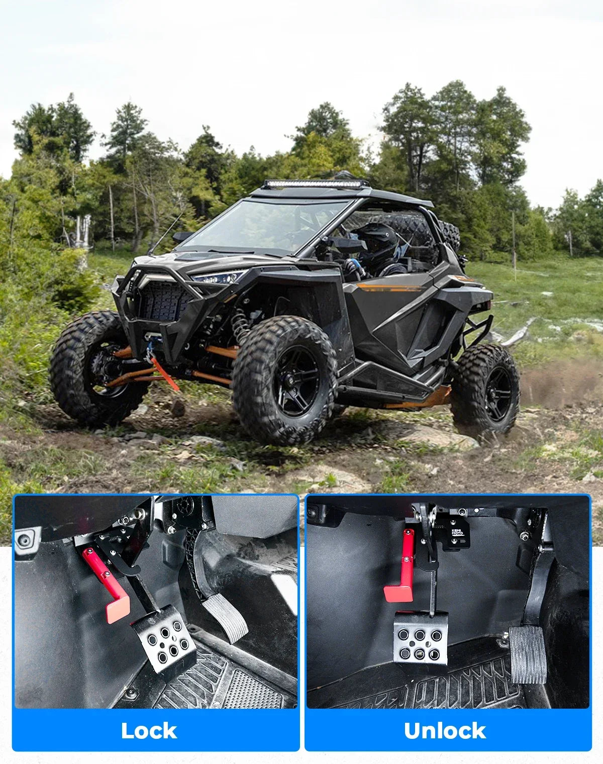 Parking Brake Spring Guard for Polaris RZR XP 1000, Ranger XP 1000 & RZR Pro XP