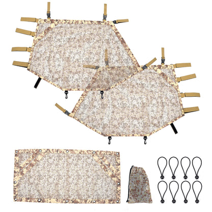 Heavy-Duty Mesh Window Net Kit, 3-Piece for Polaris RZR 570, RZR 900 & RZR XP Turbo