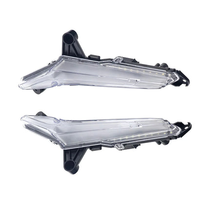 White DRL Front LED Fang Lights for Can-Am Maverick R (2024–2026)
