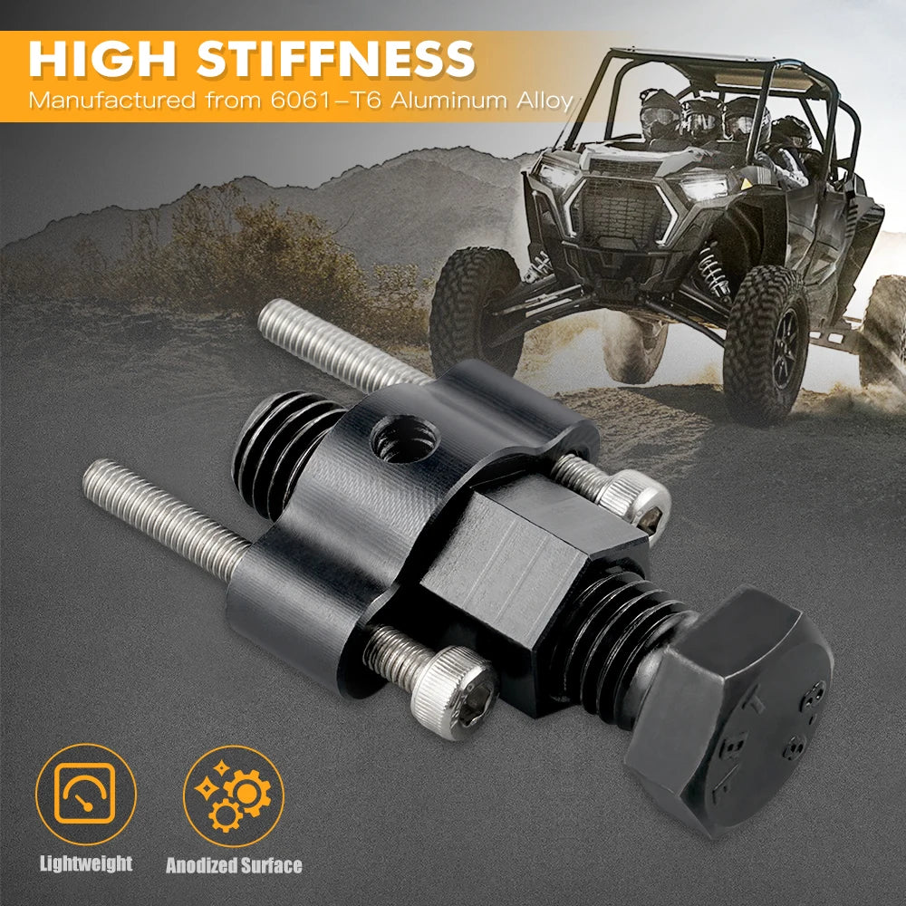 NICECNC CNC Aluminum Steering Wheel Puller Tool for Polaris RZR 900, RZR XP 1000 & More