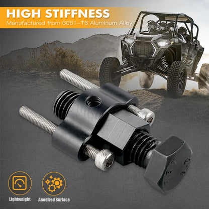 NICECNC CNC Aluminum Steering Wheel Puller Tool for Polaris RZR 900, RZR XP 1000 & More