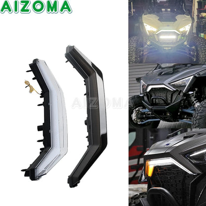 LED Fang Accent Lights with Turn Signals for Polaris RZR Pro XP (2021–2026)
