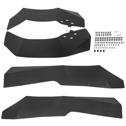 Extended Fender Flares with Mud Flaps for Polaris RZR XP 1000 (2014–2022)
