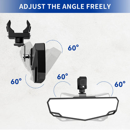 Magnetic Center Rearview Mirror for Polaris RZR XP 1000 & RZR Trail