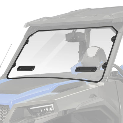 Vented Scratch-Resistant PC Front Windshield for Polaris General (2017–2025)