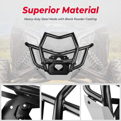 Heavy-Duty Front Winch Bumper, OEM-Style for Can-Am Maverick X3 (2017–2025)