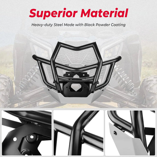 Heavy-Duty Front Winch Bumper, OEM-Style for Can-Am Maverick X3 (2017–2025)
