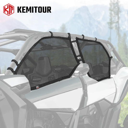 4-Door Ventilated Mesh Window Nets for Can-Am Maverick X3 (2017–2026)