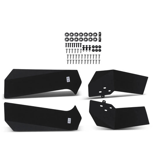 Front and Rear Mud Flaps (Set of 4) for Polaris RZR XP 1000 & RZR XP Turbo