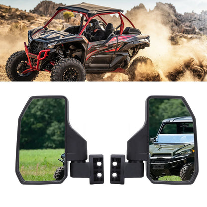 Tempered Glass Side Mirror, 4 x 7.2 Inch for UTV & SXS