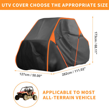 Waterproof 210D Side-by-Side Storage Cover for Polaris RZR Trail (2021–2026)