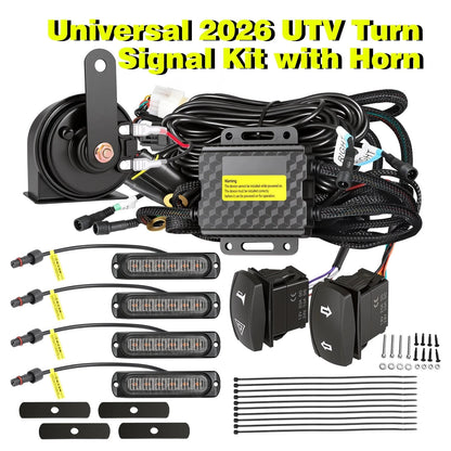 Self-Canceling Street Legal Turn Signal and Horn Kit for UTV & SXS