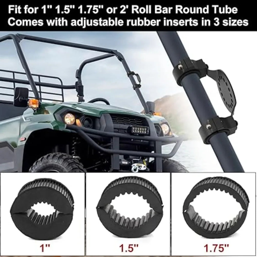 Gas Can Mount for 1–2 in Roll Bars for UTV & SXS