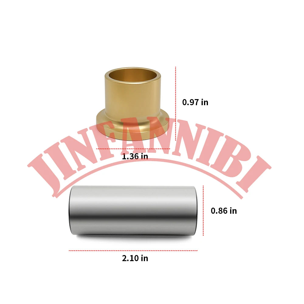 Front A-Arm Bushings and Pivot Sleeve Kit for Can-Am Maverick X3 (2017–2023)