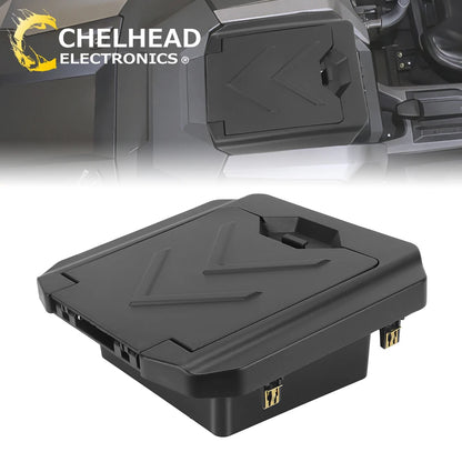 Center Console Dash Storage Box for Polaris RZR Pro XP, RZR Pro R & RZR Turbo R