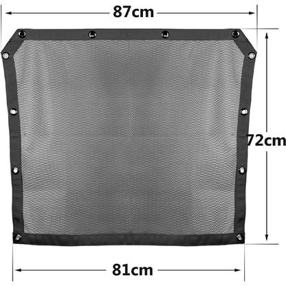 Heavy-Duty Mesh Sunshade Top with UV Protection for Polaris RZR Pro XP (2020–2022)