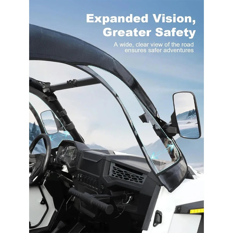Soft Cab Door Set with Windows for Polaris RZR XP 1000, RZR XP Turbo & RZR 900