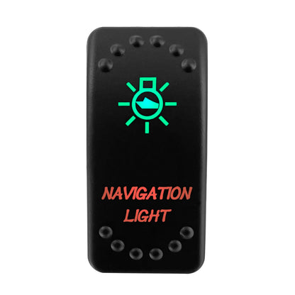 4x4/2x4 Rocker Switch, Red & Green LED for UTV & SXS