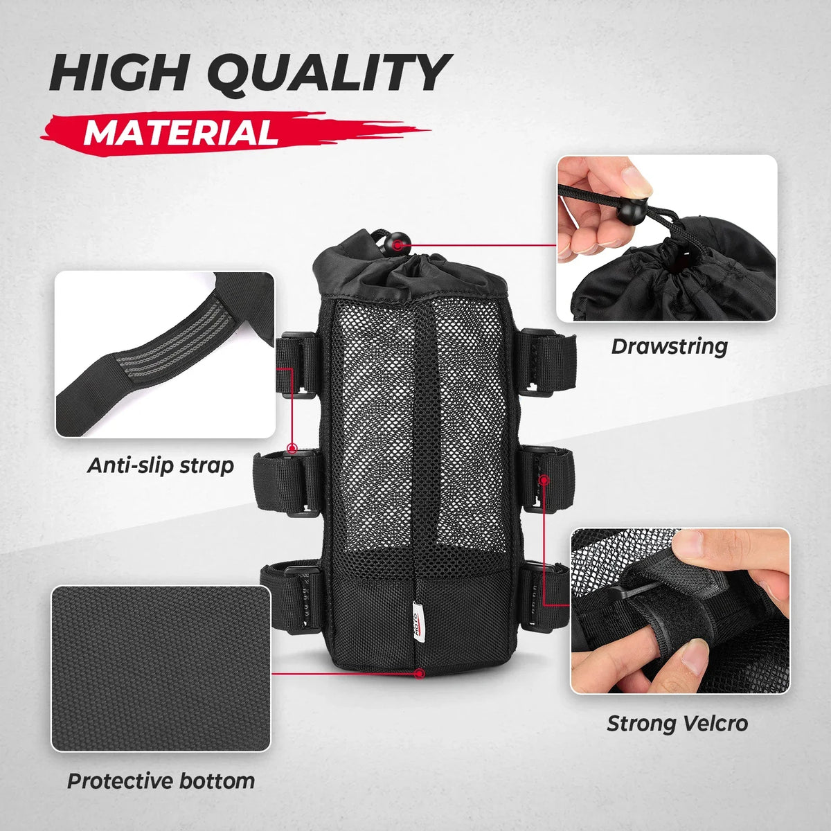 Portable Speaker Holder for 1.5–2 Inch Roll Bars for UTV & SXS