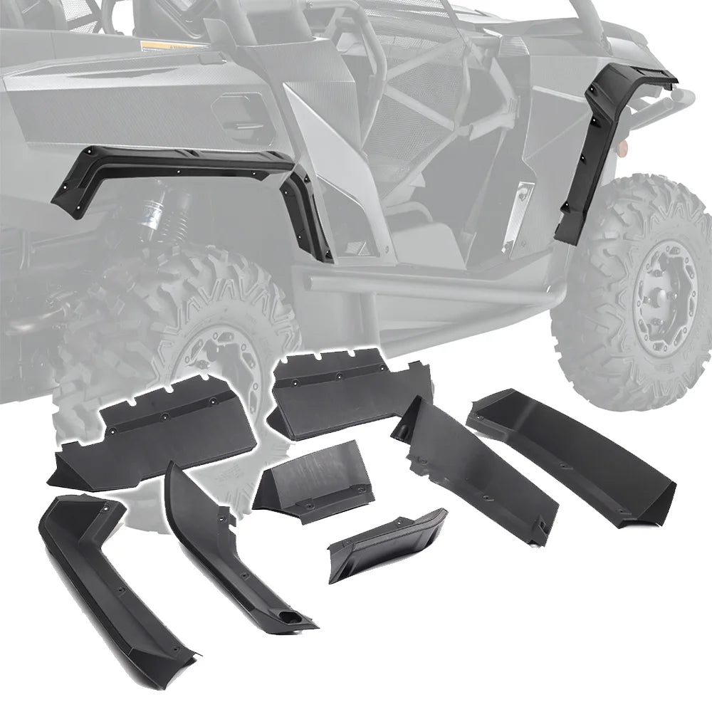 2.5-Inch Wider Fender Flares with Mud Flaps for Can-Am Commander (2011–2020)