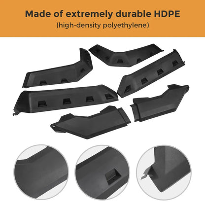 Extended Fender Flares, Front and Rear for Can-Am Defender (2016–2026)