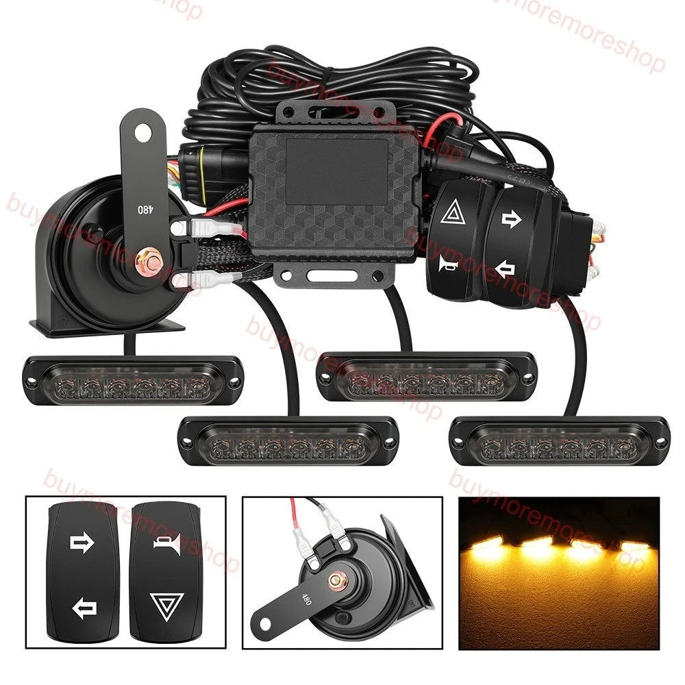 Plug and Play Turn Signal and Horn Street Legal Kit for Polaris RZR Pro XP (2020–2026)
