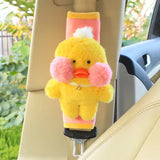 Cute Plush Cartoon Car Seat Belt Shoulder Pads for Kids