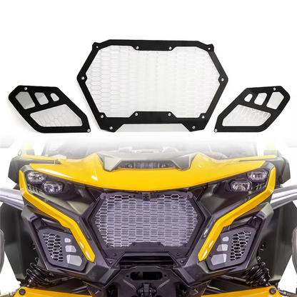 Front Mesh Grille with Bracket Kit for Can-Am Maverick R (2024–2025)