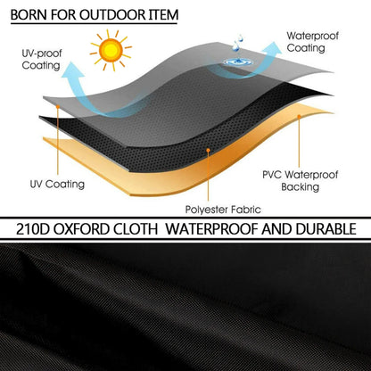 Waterproof Storage Cover with Storage Bag, 2-Door for Can-Am Maverick X3 (2017–2022)
