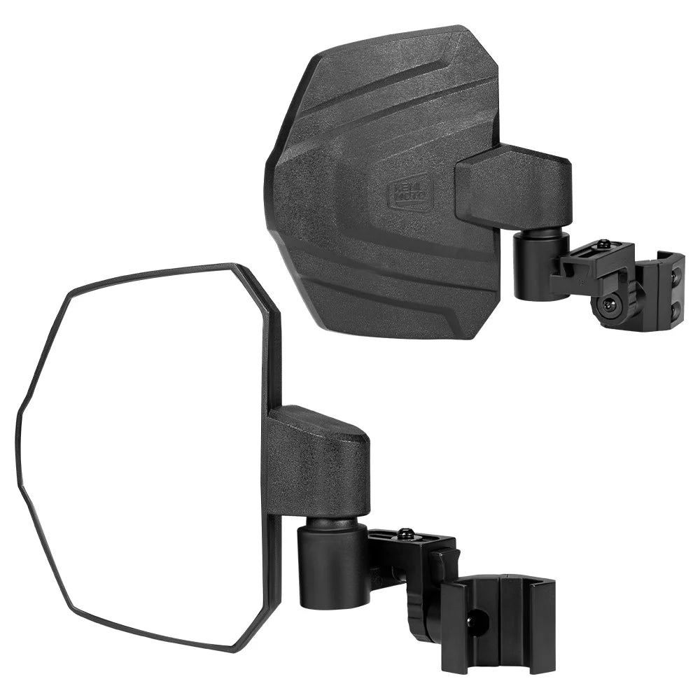 Extendable Heavy-Duty Side Mirrors, Pro-Fit Cage for Can-Am Defender, Commander & More