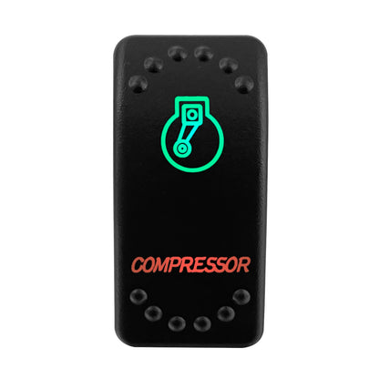 4x4/2x4 Rocker Switch, Red & Green LED for UTV & SXS