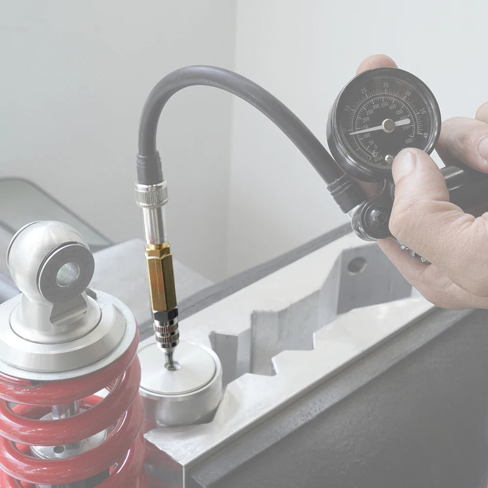 Shock Nitrogen Fill Needle & Gauge Kit for UTV & SXS