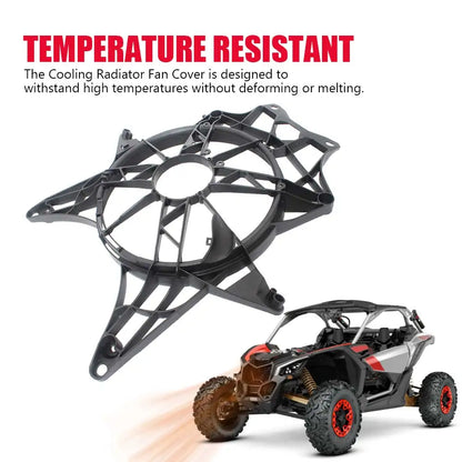 Radiator Fan Cover and Mounting Frame Assembly for Can-Am Maverick X3 (2017–2024)