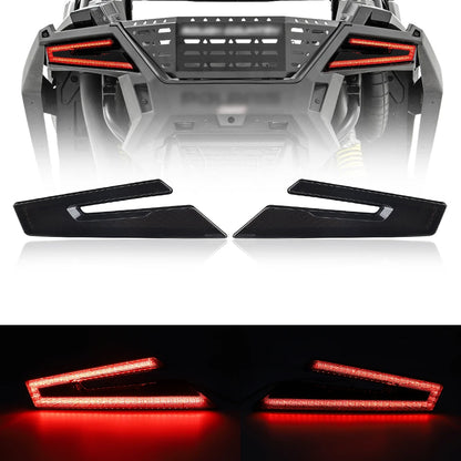 Left & Right Rear LED Brake Tail Lights (Pair) for Polaris RZR Pro XP (2020–2021)