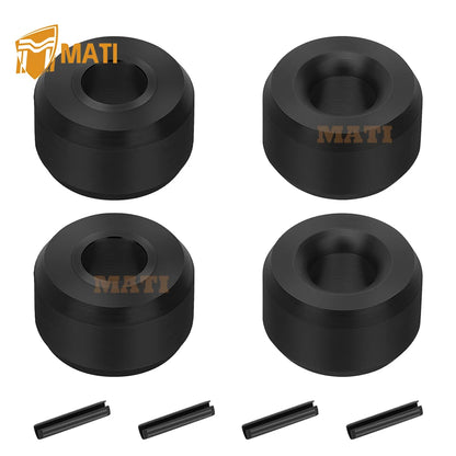 Secondary Clutch Rollers with Rust-Free Pins (4-Pack) for Polaris RZR 570, RZR 900 & More