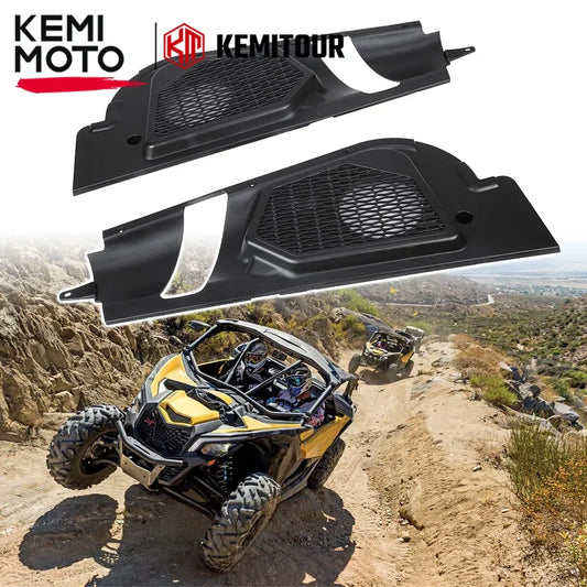 6.5-Inch Front Upper Door Speaker Pods for Can-Am Maverick X3 (2017–2024)
