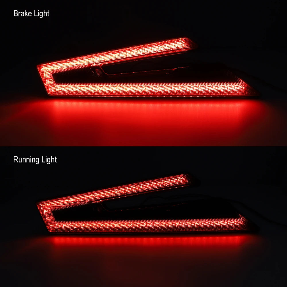 Left & Right Rear LED Brake Tail Lights (Pair) for Polaris RZR Pro XP (2020–2021)