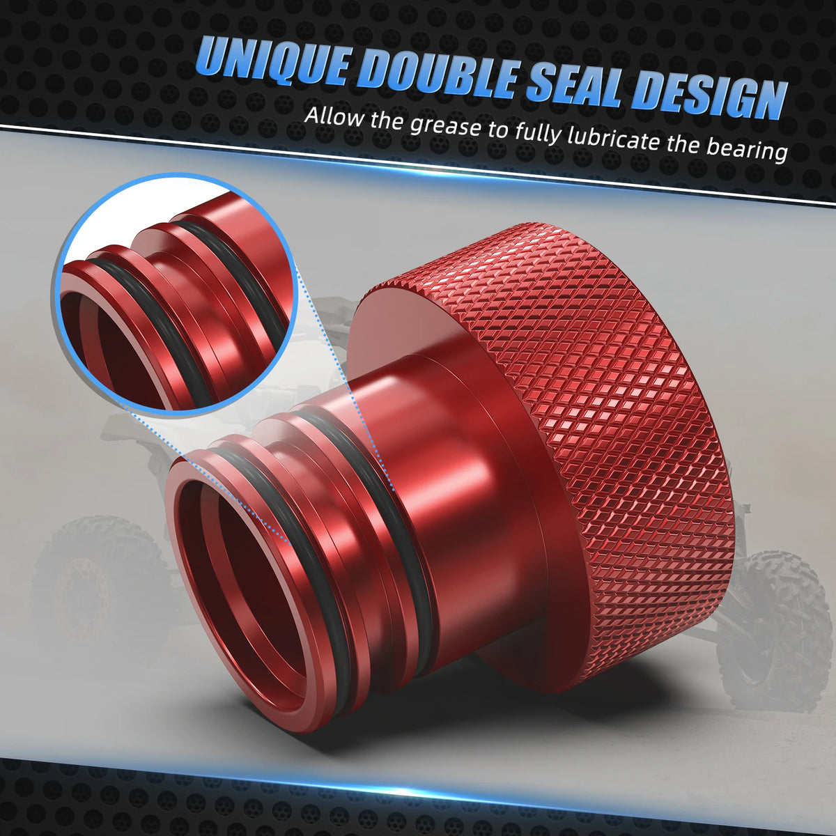 NICECNC 30mm Wheel Bearing Greaser Tool for Can-Am Commander & Maverick 1000R