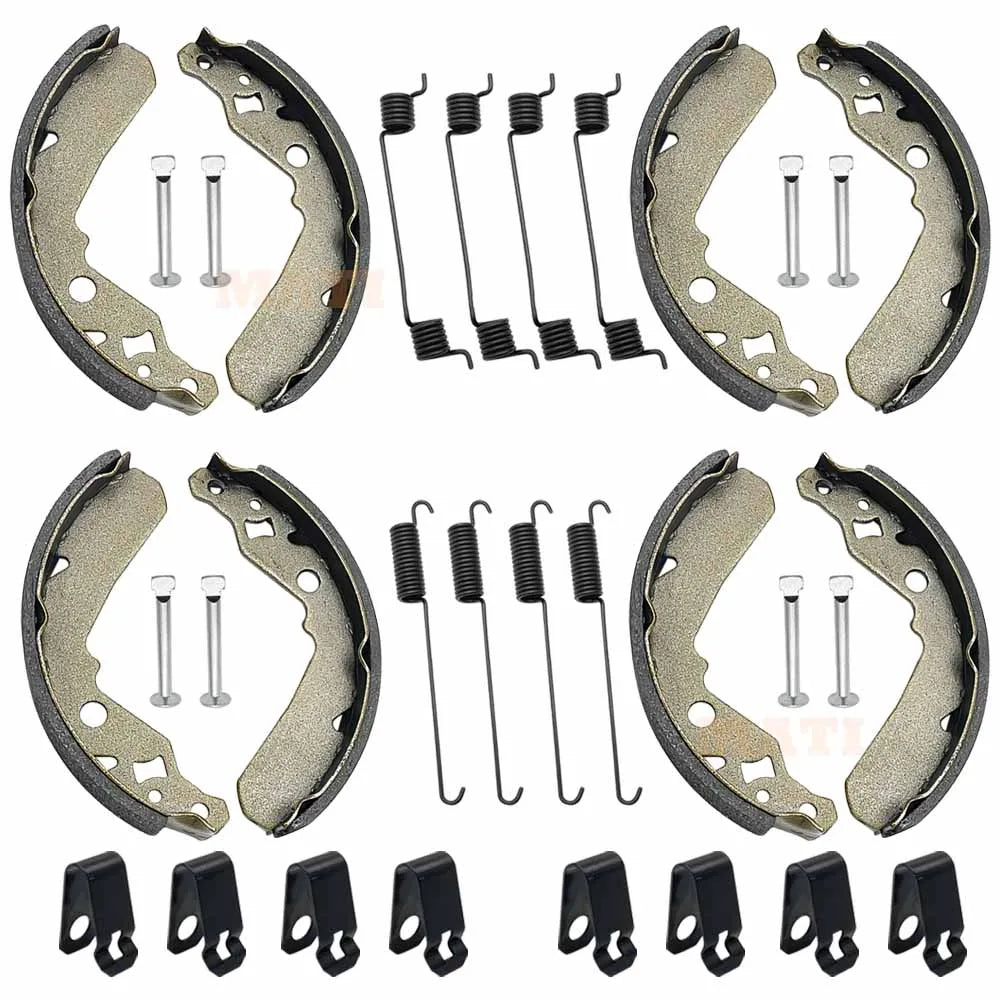 Front and Rear Brake Shoes Kit for Kawasaki Mule SX (2017–2022)
